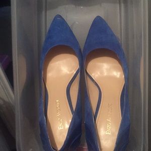 Royal blue heels